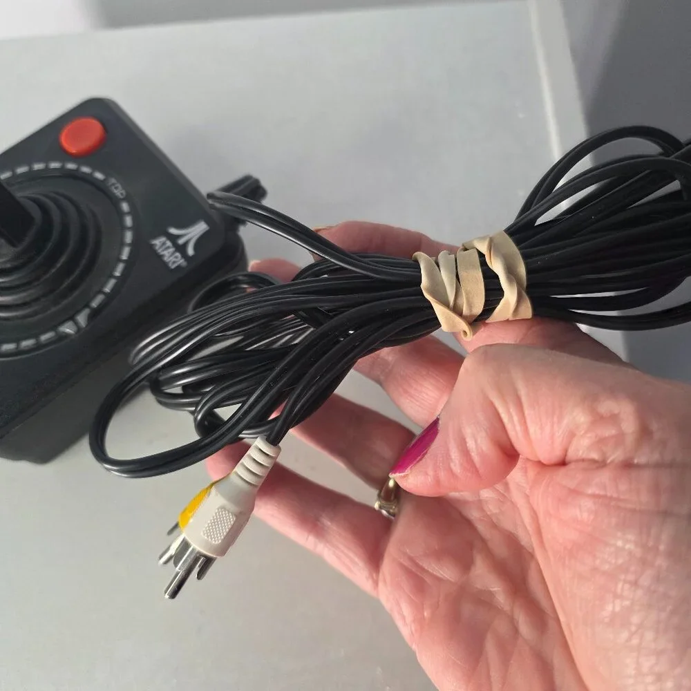 Atari Plug N Play 10 in TV Joystick Game Jakks Pacific